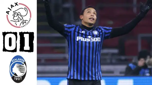 Ajax vs Atalanta 0 - 1 (UCL Goals & Highlights)