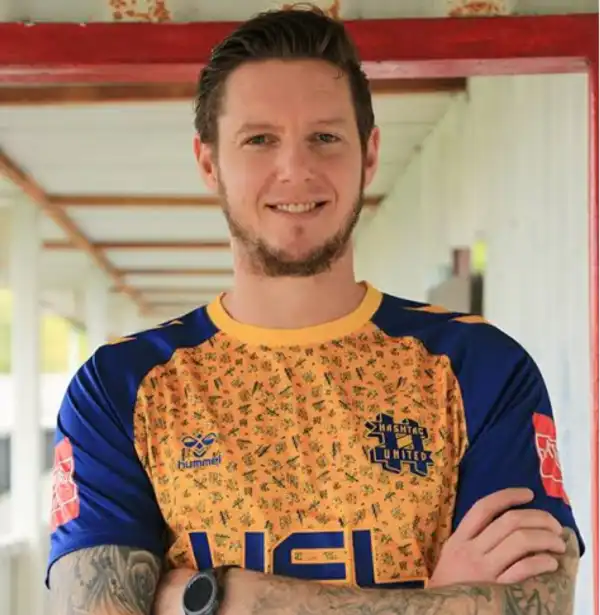 Footballer Greg Halford throws out belongings of 