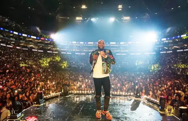 O2 Concert: Davido Goes On Shopping Spree, Shows Off Long List Of Bills He Paid (Video)