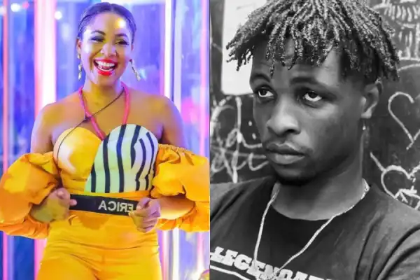 #BBNaija: “I Dreamt Of Kissing Erica Last Night” – Laycon