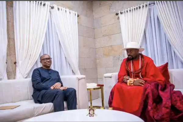 Peter Obi Meets Olu Of Warri (photos) 
