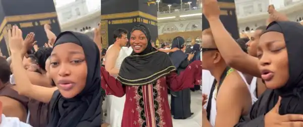 “I Started With 4 Followers” – Papaya Ex Celebrates Social Media Milestone, Prays for Fans in Mecca