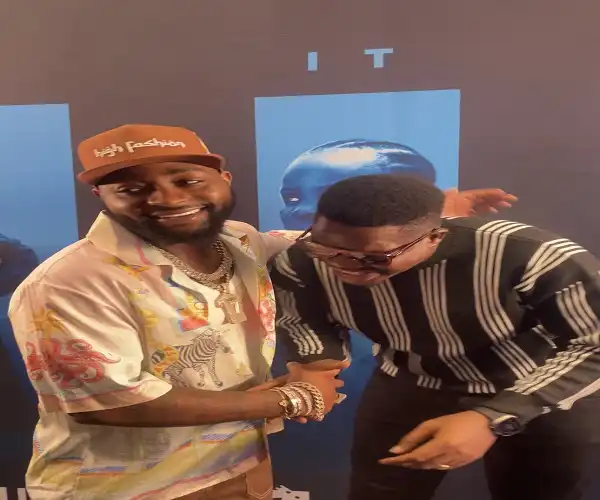 You’re So Humble, Mr Macaroni Praised For Bowing To Davido