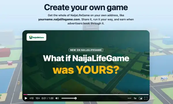 Create Your Own Trendy Life Game Like LagosLife and NaijaLife for Free