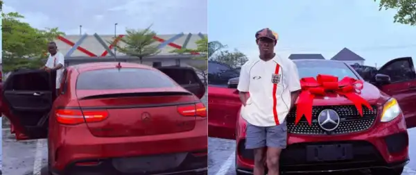 Geh Geh Flaunts New Red Mercedes Benz