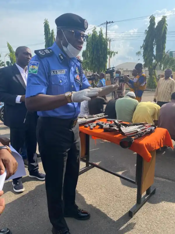 75 suspects arrested, arms, stolen vehicles recovered as Imo police raid criminal hideouts