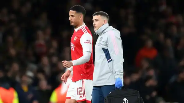 Mikel Arteta provides concerning William Saliba injury update