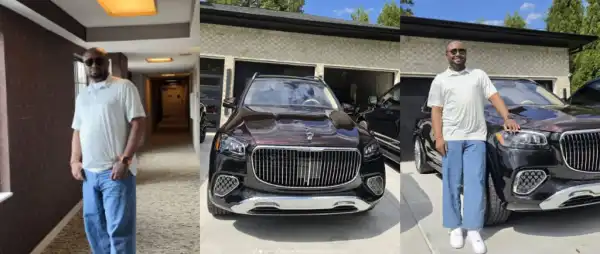 “Your Oga Get Am?”- Israel DMW Throws Shade As He Flaunts Davido’s New Maybach