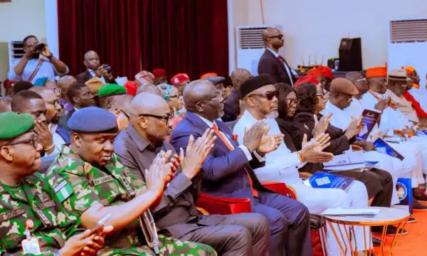 Without peace, security, economic growth slows – Gov Oborevwori
