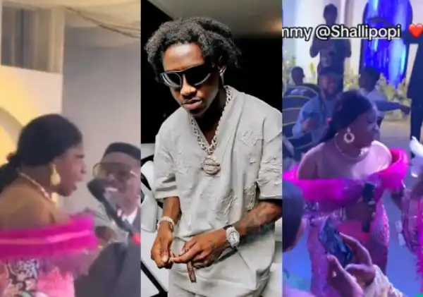 Singer Shallipopi Reacts To Video Of His Mother Performing His Hit Song ‘Cast’ at an Event