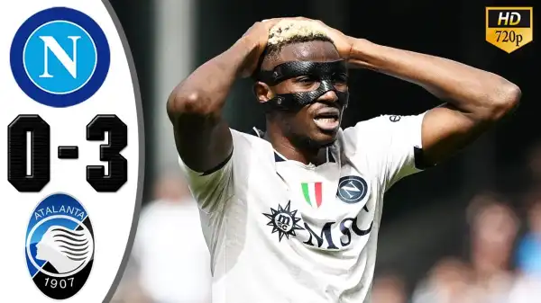 Napoli vs Atalanta 0 - 3 (Serie A 2024 Goals & Highlights)