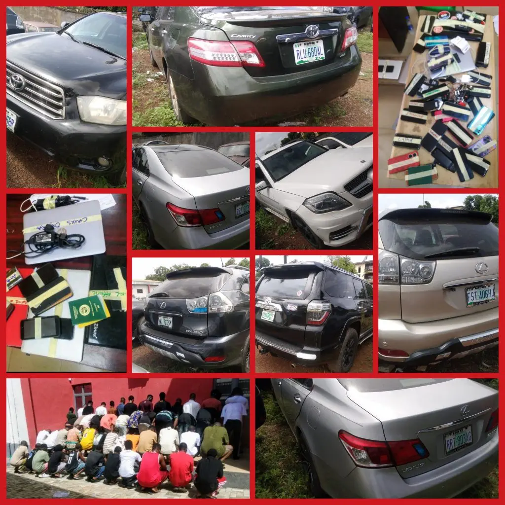 EFCC arrest 78 internet fraudster in Enugu, Imo