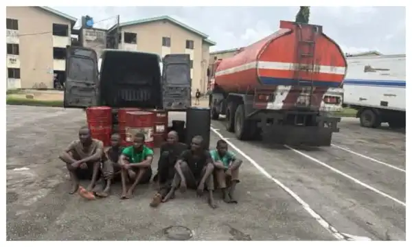 Army dismantles illegal bunkering site, arrests six suspects in Lagos