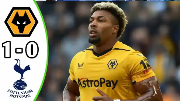 Wolves vs Tottenham 1 - 0 (Premier League 2023 Goals & Highlights)