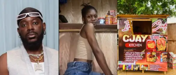 Adekunle Gold Gifts Noodles Sellers 50 Cartons For Sharing Video Of Herself Vibing To His Song