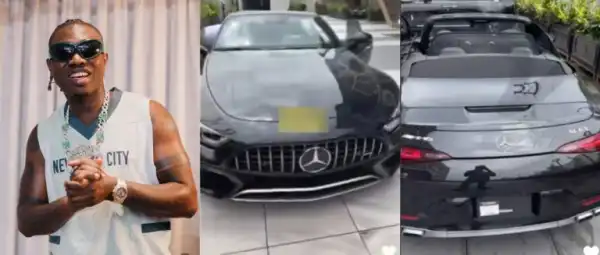 Zlatan Ignores Pressure Over Mohbad’s Death, Flaunts New Benz Worth Millions