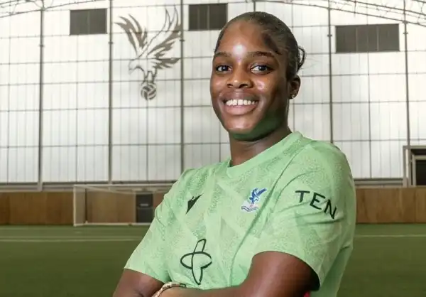 Transfer:Super Falcons goalie, Erhabor joins Crystal Palace on two-year deal
