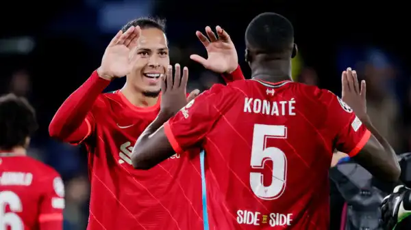 Ibrahima Konate enjoying learning from 