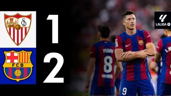 Sevilla vs Barcelona 1 - 2 (Laliga 2024 Goals & Highlights)