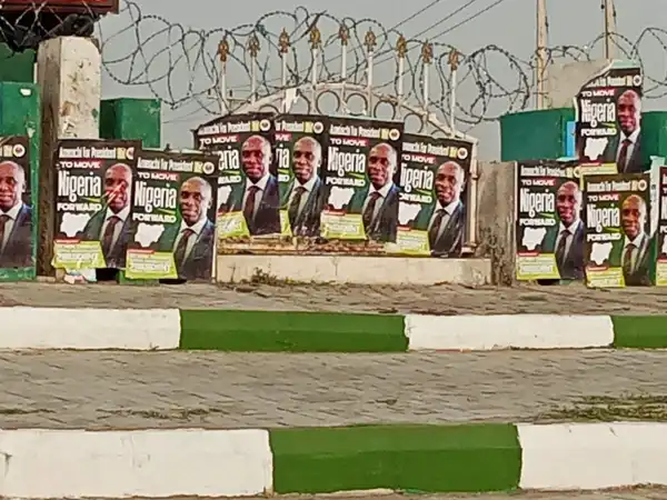 Amaechi 2027 presidential posters surface across Bauchi streets