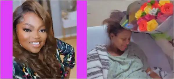 The Lord Has Wiped Away Your Tears - Funke Akindele Celebrates Comedian AY