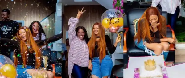 Empress Njamah Surprises May Edochie on Birthday