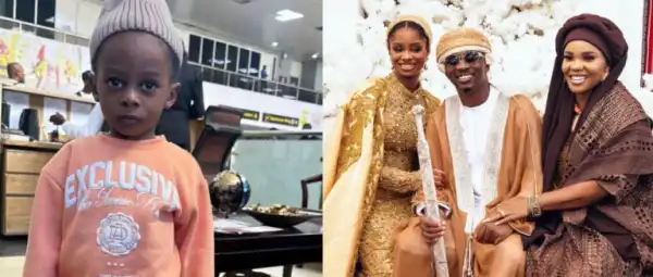 Iyabo Ojo travels with Mohbad’s son, Liam to Tanzania ahead of Priscy, Juma Jux’s wedding finale