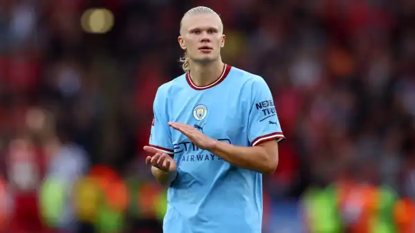 Erling Haaland aiming to enjoy Man City 