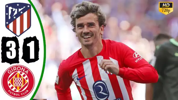 Atletico Madrid vs Girona 3 - 1 (Laliga 2024 Goals & Highlights)