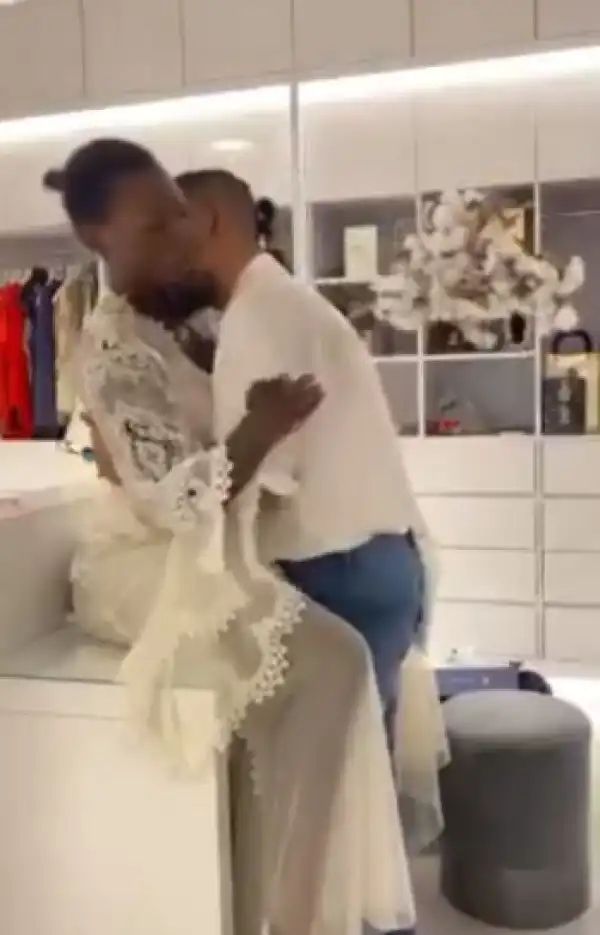 S#x Therapist, Jaruma Getting Romantic With Young Lover (Video)