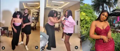 Nons Miraj Pays Visit To Egungun, Wife And Son, Gifts Him $10K