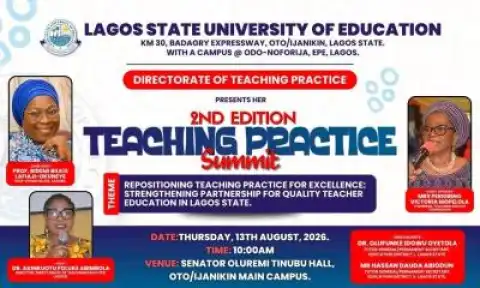 LASUED Schedules Teaching Practice Summit, 2nd Edition