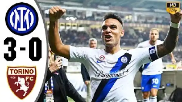 Torino vs Inter Milan 0 - 3 (Serie A Goals & Highlights)