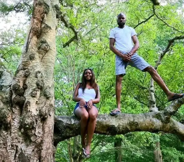 "To the beauty that tamed the beast" Rapper Ikechukwu celebrates his woman on her birthday