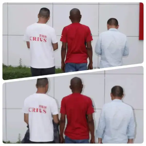 EFCC Arrests Two Chinese, One Other For Suspected Illegal Mining In Ilorin (Photo)