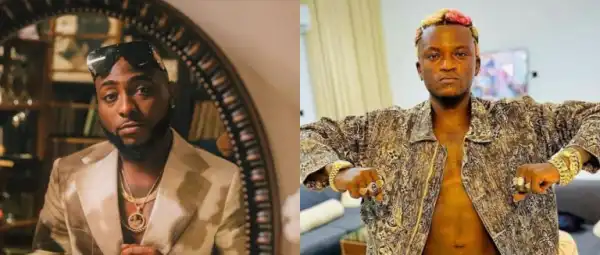“Zazu Dey Find Ring Light”- Davido Mocks Portable’s Odogwu Bar
