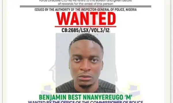 Nigeria Police completes extradition of Benjamin ‘Killaboi’ Nnayereugo to face charges