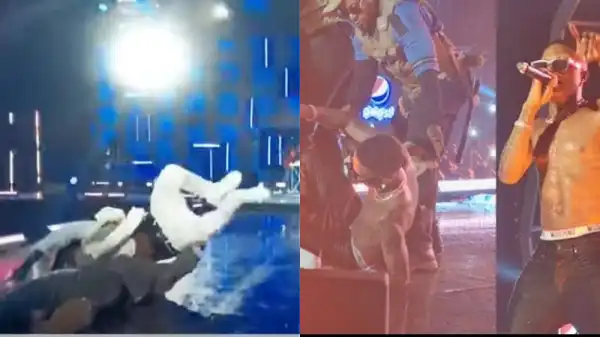10 Popular Nigerian Musicians Who Fell Down While Performing On Stage (Video)