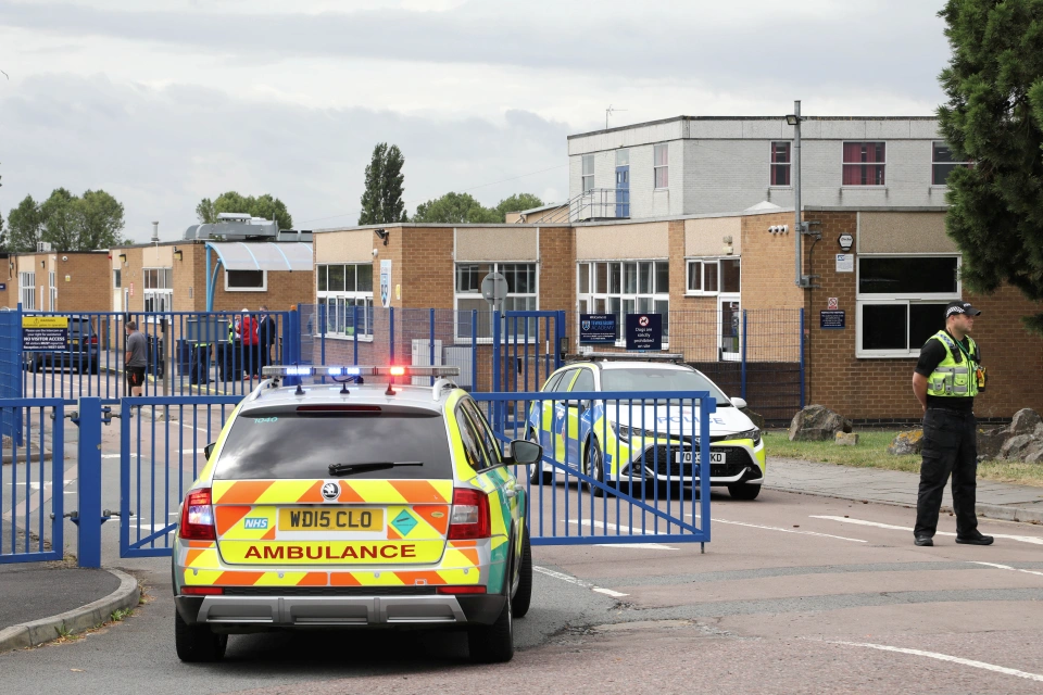 Teenager arrested for stabb!ng teacher in UK school