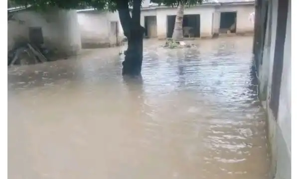 Benue: Heavy rainfall submerges houses, roads in Makurdi