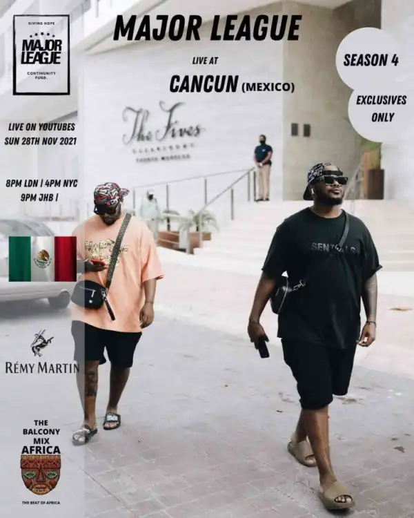 Major League DJz – Amapiano Balcony Mix (Live in Cancun Mexico)