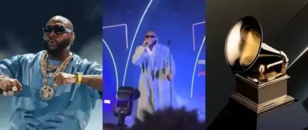 Fans Go Wild As Davido Performs At Grammy House, Calls Him “Baddest For Life”