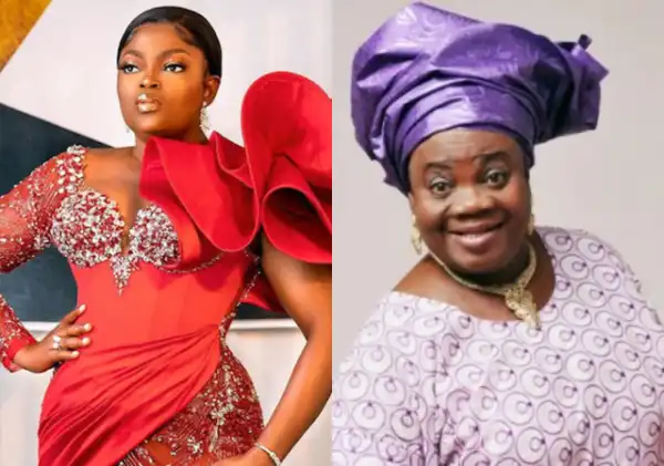 Funke Akindele Shares sincere wish After meeting Mama Awero