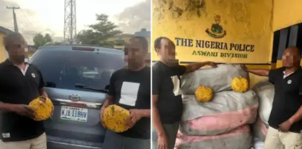 Two Arrested As Police Intercepts N13M Worth Of Illicit Drugs