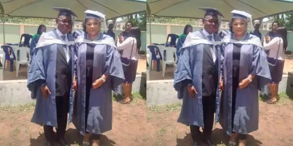 Regina Daniels’ mother, Rita Daniels beams with joy as she bags LLB degree from NOUN, reveals her next major move