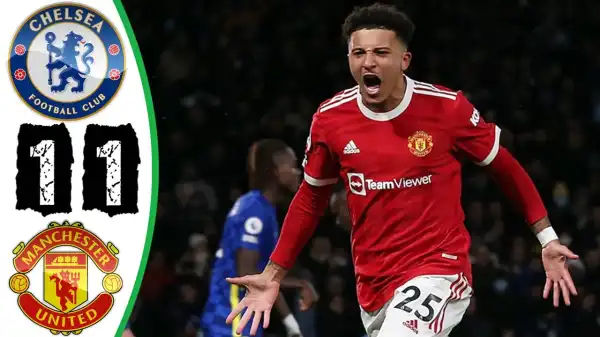 Chelsea vs Manchester United 1 − 1 (Premier League 2021 Goals & Highlights)
