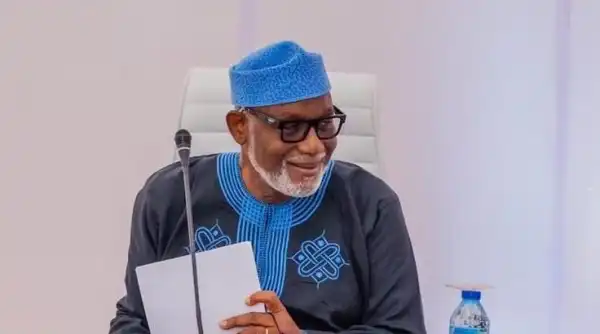 Ill-health: Akeredolu writes Ondo Assembly, seeks extension of medical leave
