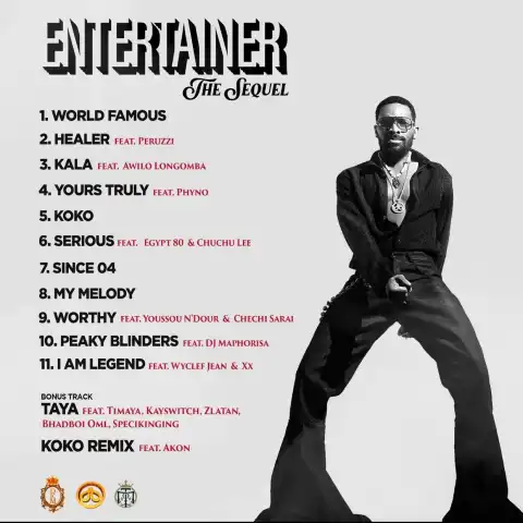 D’Banj Drops “Entertainer – The Sequel” Tracklist feat. Wyclef Jean, Youssou N’Dour & Awilo Logomba