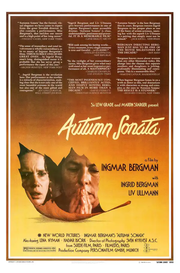 Autumn Sonata (1978) [Swedish]