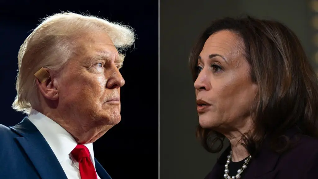 US election: You’ll bring poverty, you’re weak – Trump attacks Kamala Harris